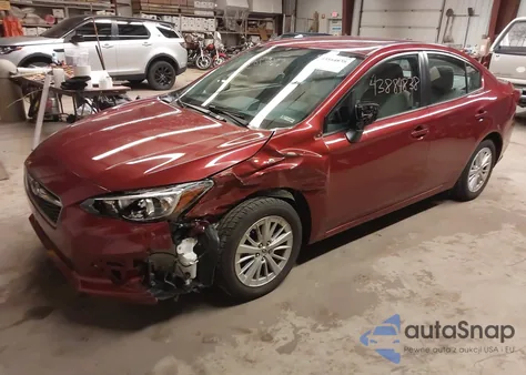 2017 Subaru Impreza 2.0I Premium z USA, uszkodzony, nr VIN 4S3GKAB66H3600855